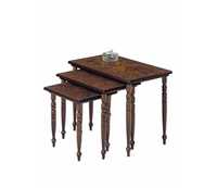 Zoffoli Drinks Tables With Old World Mapping (Art 134)