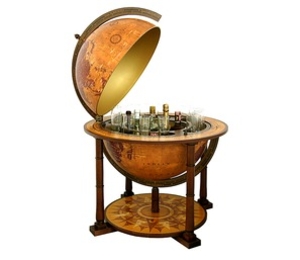 Zoffoli Gea New Ocean Drinks Cabinet Bar Globe (Art 810)