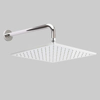 300MM SQUARE LED SHOWER HEAD AND ARM BUNDLE