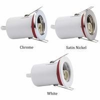 6x Biard Fire Rated GU10 Downlight