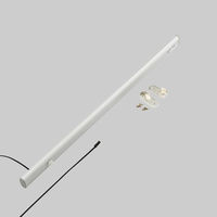 Aluminium PIR Wardrobe Rail Light 900mm