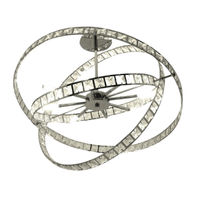 Archway 8 Arm Chrome Ceiling Pendant