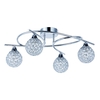 Osterley 4 Arm Chrome Ceiling Pendant