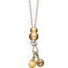 Cream Twist Silk Story Necklace