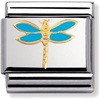 Dragonfly Enamel Nomination Charm