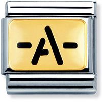Enamel A- Blood Nomination Charm
