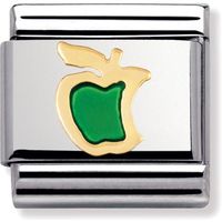 Enamel Green Apple Nomination Charm