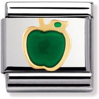 Enamel Green Apple Nomination Charm