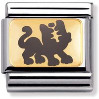 Enamel Grey Tiger Nomination Charm