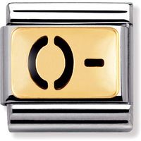 Enamel O- Blood Nomination Charm
