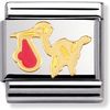 Enamel Pink Stork Nomination Charm