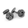 Knot Gunmetal Tateossion Cufflinks