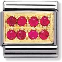 Red Cubic Zirconia Nomination Charm