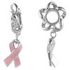 Silver Charity Ribbon Storywheel
