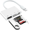 8 pin Lightning to SD Memory Card Reader (Apple).