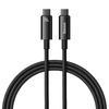 Baseus Tungsten Gold Fast Charging Data Cable USB-C to USB-C 240W 2m -