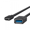 Belkin 1.5A USB 3.1 Type C to A Adapter - Black