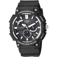 Casio Collection Mens Analogue Watch with Chrono Stopwatch - Black