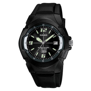 Casio Mens Enticer Watch Water Resistant - Black