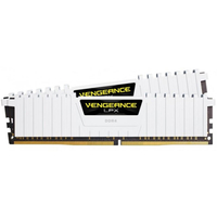 Corsair Vengeance LPX 16GB (2x8GB) DDR4 DRAM 3000MHz C15 Memory Kit - White