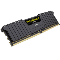 Corsair Vengeance LPX 8GB DDR4 DRAM 3000MHz C16 Memory Kit - Black