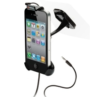 Griffin Window Mount Car Cradle with Mic for Mobile Phones