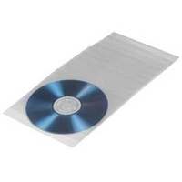 Hama Transparent CD/DVD Sleeves - 50 Pack