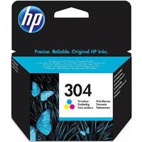 HP 304 Original Tri-Colour Ink Cartridge (N9K05AE) - Single Pack