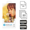 HP Sprocket Studio Ink & Photo Paper 2 Cartridge + 80 Sheets 4x6in/102x152mm