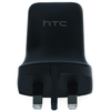 HTC 1.5A USB Mains Charger + 1.2M Micro USB Data Cable - Black