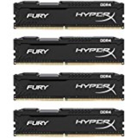 HyperX FURY 32GB (4 x 8GB) 2400MHz DDR4 288 Pin CL15 DIMM PC Memory Module