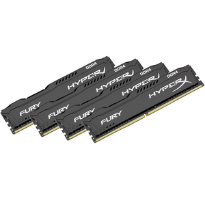 HyperX FURY 32GB (4 x 8GB) 2400MHz DDR4 Non-ECC 288 Pin CL15 DIMM PC Memory Module