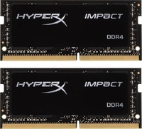 HyperX IMPACT 32GB (2x16GB) 2933MHz DDR4 Non-ECC 260-Pin CL17 SODIMM PC Memory Module