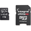 Integral 1TB UltimaPRO A2 V30 High Speed Micro SD Card (SDXC) UHS-I U3 + Adapter - 180MB/s