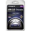 Integral 32GB Crypto Dual FIPS 140-2 Encrypted USB 3.0 Flash Drive - 145MB/s