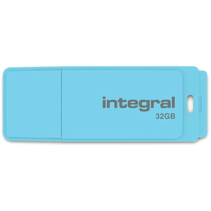 Integral 32GB Pastel USB Flash Drive - Blue Sky