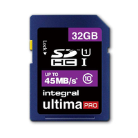 Integral 32GB UltimaPRO SD Card (SDHC) - 45MB/s