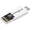 Integral 64GB Micro SD Card (SDXC) + OTG Reader - 90MB/s