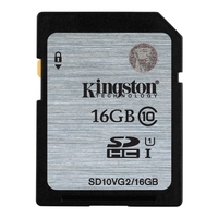 Kingston 16GB SD Card (SDHC) - 45MB/s