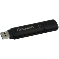 Kingston 4GB 256bit Hardware Encrypted USB Flash Drive - 80MB/s