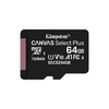 Kingston 64GB Canvas Select Plus microSD Card (SDXC) A1 C10 - 100MB/s