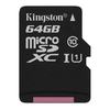 Kingston 64GB Micro SD Card (SDXC) UHS-I U1 - 45MB/s