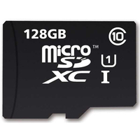 MyMemory 128GB Micro SD Card (SDXC) + Adapter - 80MB/s