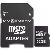 MyMemory 32GB Micro SD Card (SDHC) UHS-I U1 + Adapter - 90MB/s