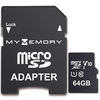 MyMemory 64GB V10 High Speed Micro SD (SDXC) UHS-1 U1 + Adapter - 100MB/s
