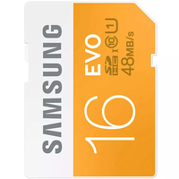 Samsung 16GB EVO SD Card (SDHC) - 48MB/s