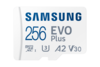 Samsung 256GB Evo Plus microSD card (SDXC) + SD Adapter - 130MB/s