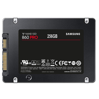 Samsung 256GB SSD 860 PRO Internal SATA 2.5" Solid State Drive - 560MB/s