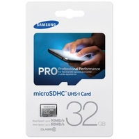 Samsung 32GB PRO Micro SDHC UHS-I U1 Card - 90 MB/s