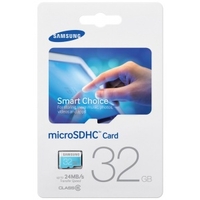 Samsung 32GB Standard Micro SDHC Class 6 - 24 MB/s